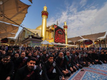 عزاداری خادمان علوی در سالروز شهادت بانوی دو عالم