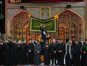 عرض تسلیت اهالی کربلا به محضر امیرالمؤمنین علیه‌السلام