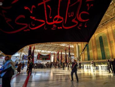 عزاداری خادمان علوی در سوگ شهادت امام هادی علیه‌السلام