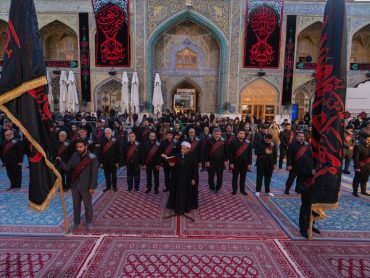 عزاداری خادمان علوی در روز شهادت اول مظلوم عالم