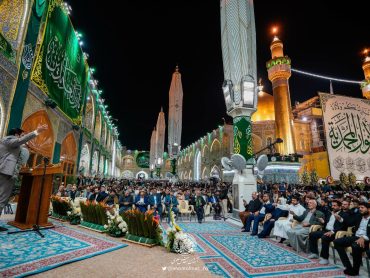 برگزاری جشن باشکوه نیمه شعبان در صحن امیرالمؤمنین توسط آستان علوی