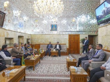 بازدید هیئت مصری از دانشگاه المنصوره از آستان مقدس علوی