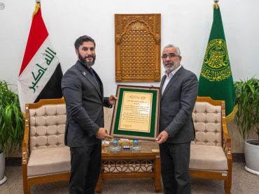 تقدیرتولیت آستان مقدس علوی از تلاش‌های بشردوستانه دکتر محمد طاهر موسوی