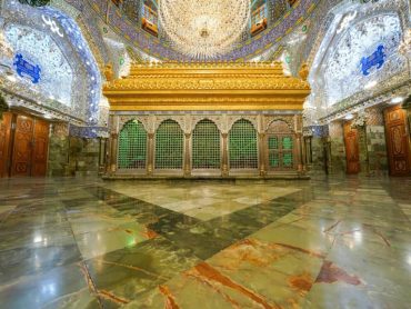 تاج زرین ضریح