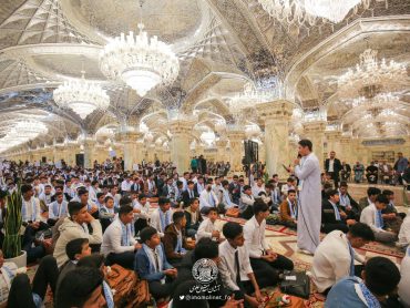آستان علوی به‌مناسبت ولادت حضرت علی‌اکبر برای 2000 دانش‌آموز پسر جشن‌تکلیف برگزار کرد