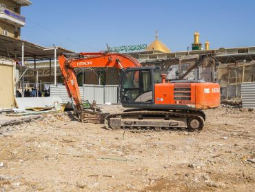 آستان مقدس علوی از پیشرفت ۸۰ درصدی طرح توسعه حرم مطهر علوی خبر داد