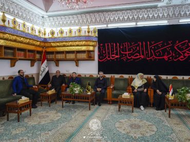 میزبانی آستان مقدس علوی از اساتید و اهالی رسانه دانشگاه گرانادا اسپانیا