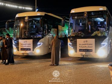 انتقال عزاداران حضرت زینب سلام‌الله‌علیها توسط واحد گردشگری دینی آستان مقدس علوی