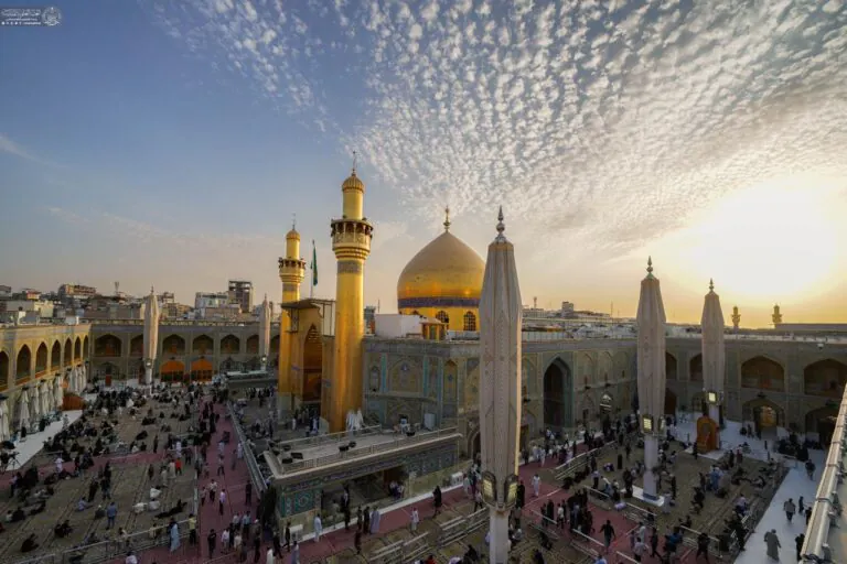 تجلی نور در آستان ملکوتی علوی